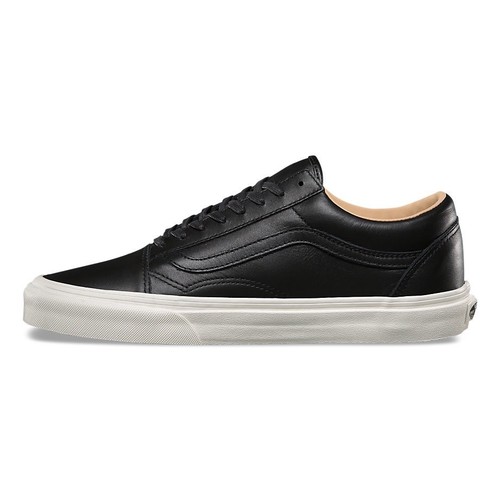 vans leather black old skool